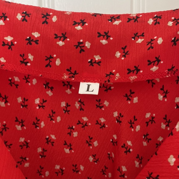 Shein red slip dress - Picture 4 of 4